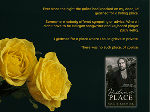 Hiding Place, m/m mystery romance from Jackie Keswick